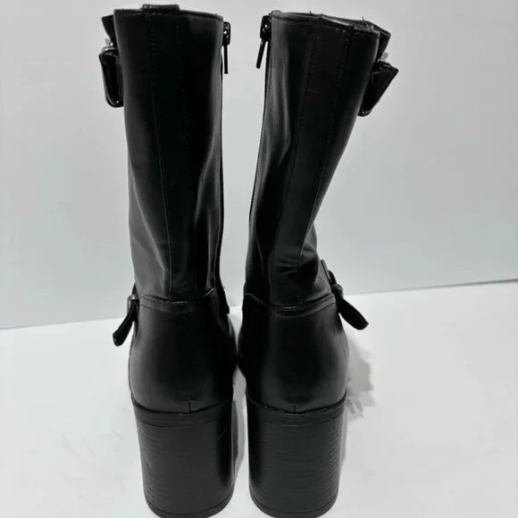 Kenneth Cole Women’s Jenna Black Boots, Size 7.5 M - Picture 4 of 6